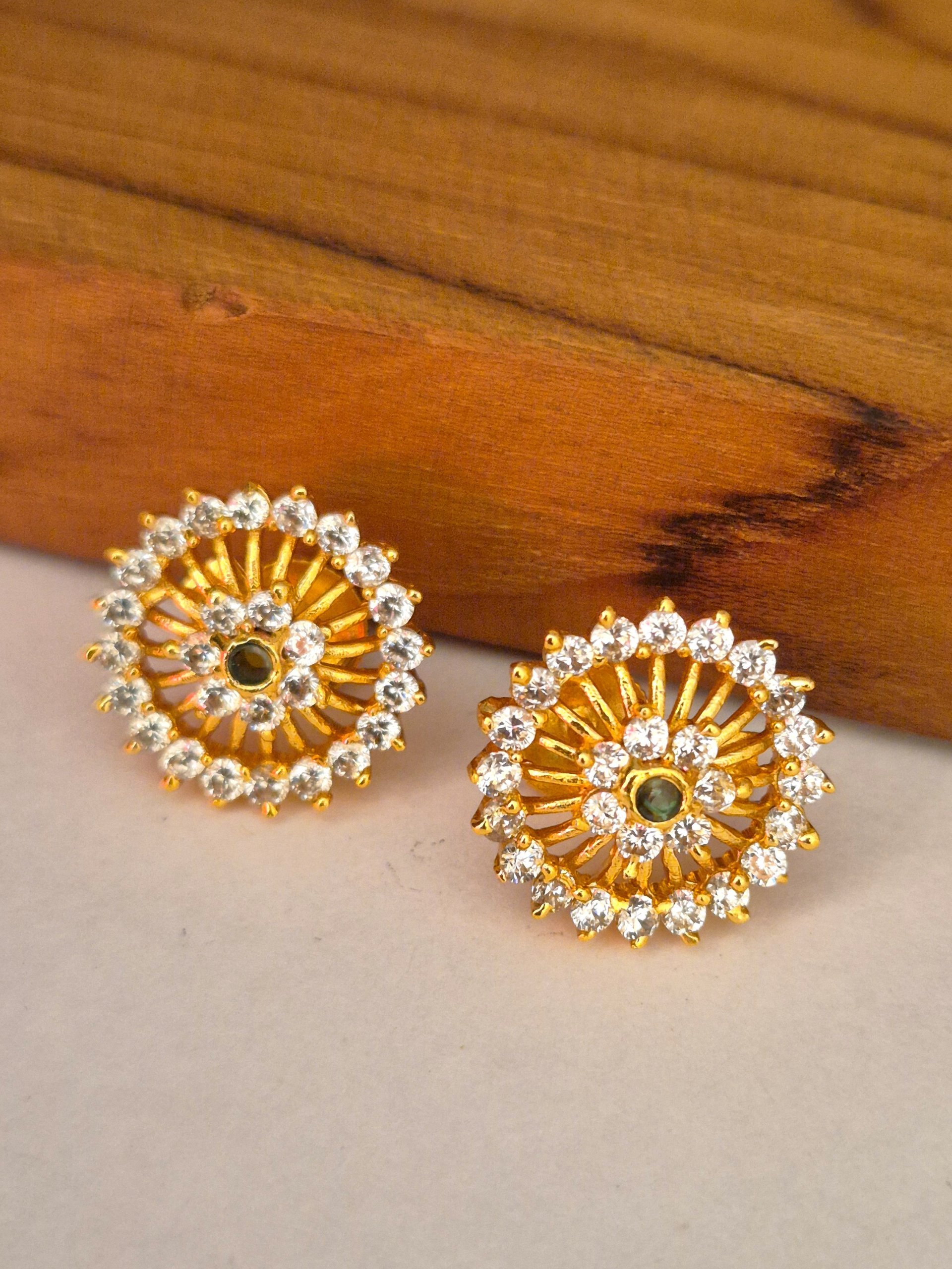 Silver Earring SRE-GP-045