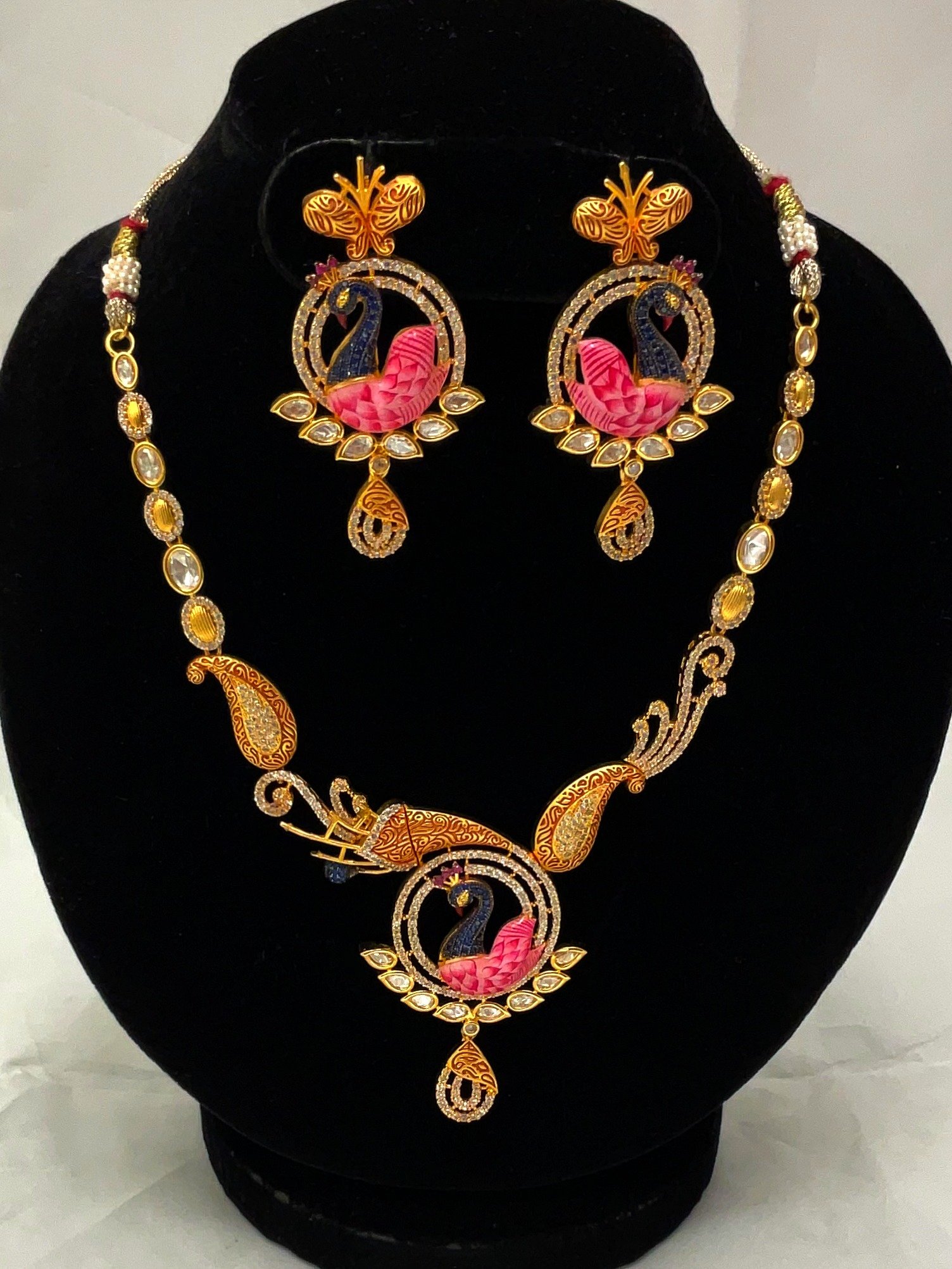Kundan Necklace NCK-GP-KD-012