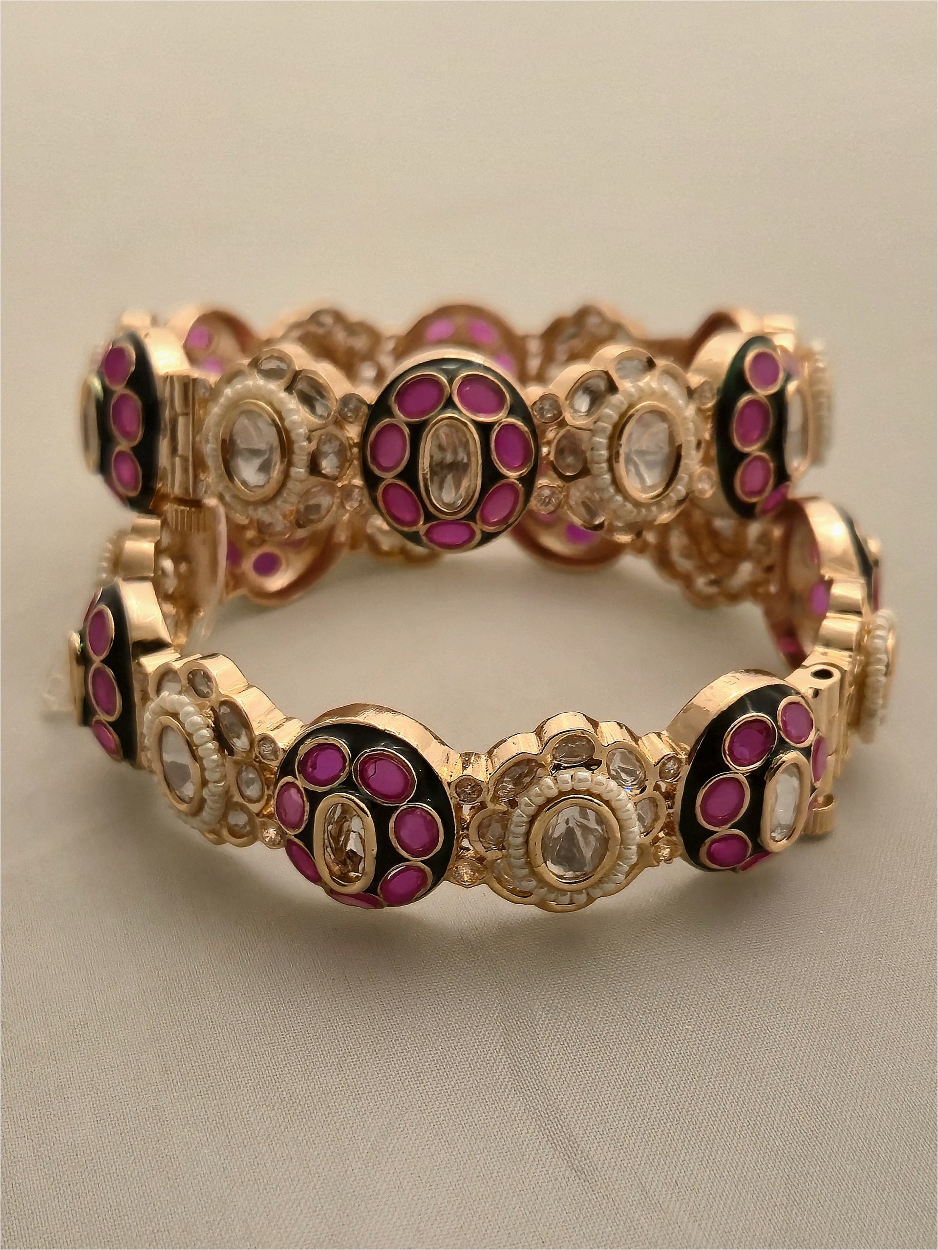 Kundan Bangles BNG-GP-KD-006