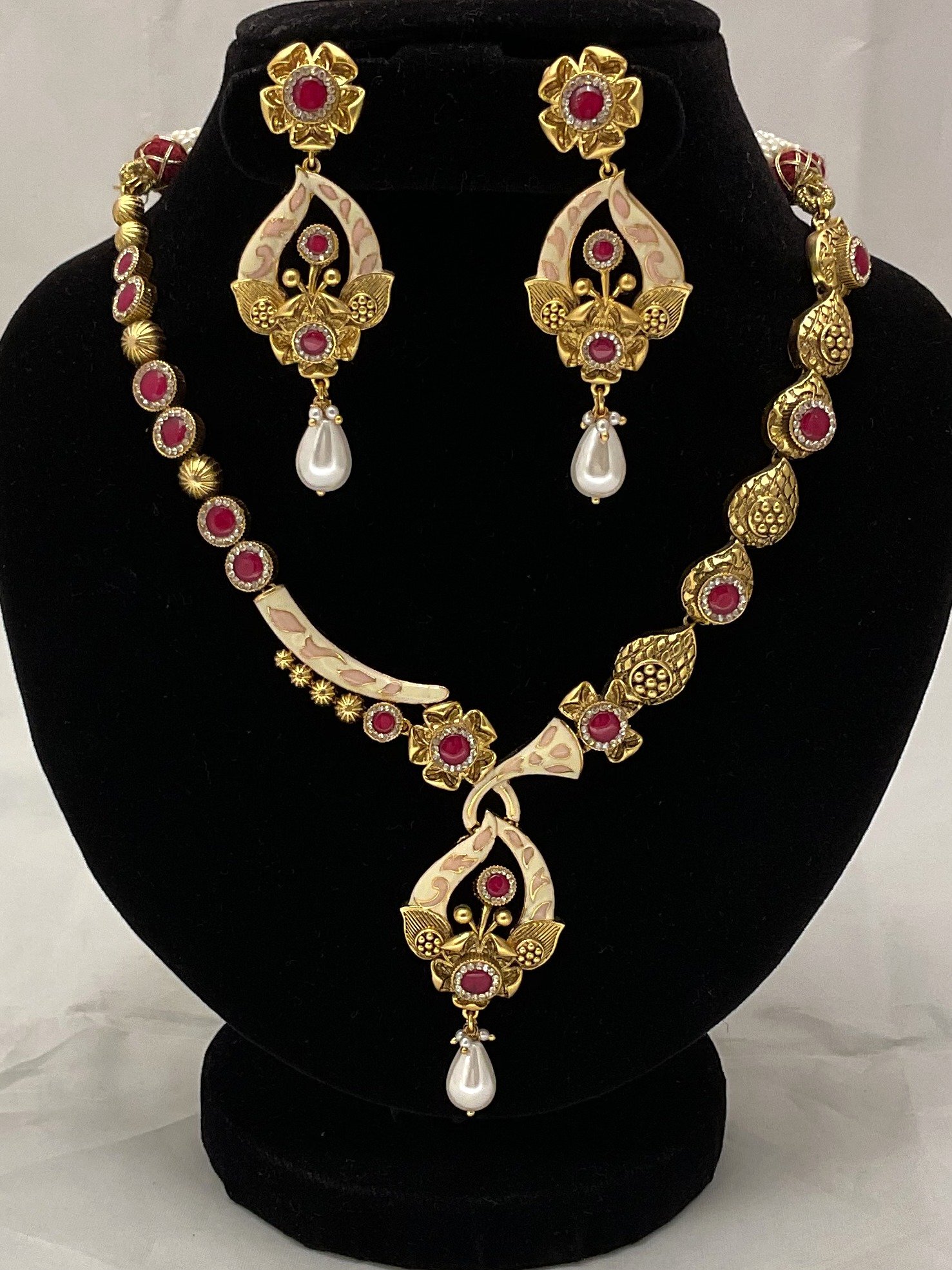 Kundan Necklace NCK-GP-KD-013