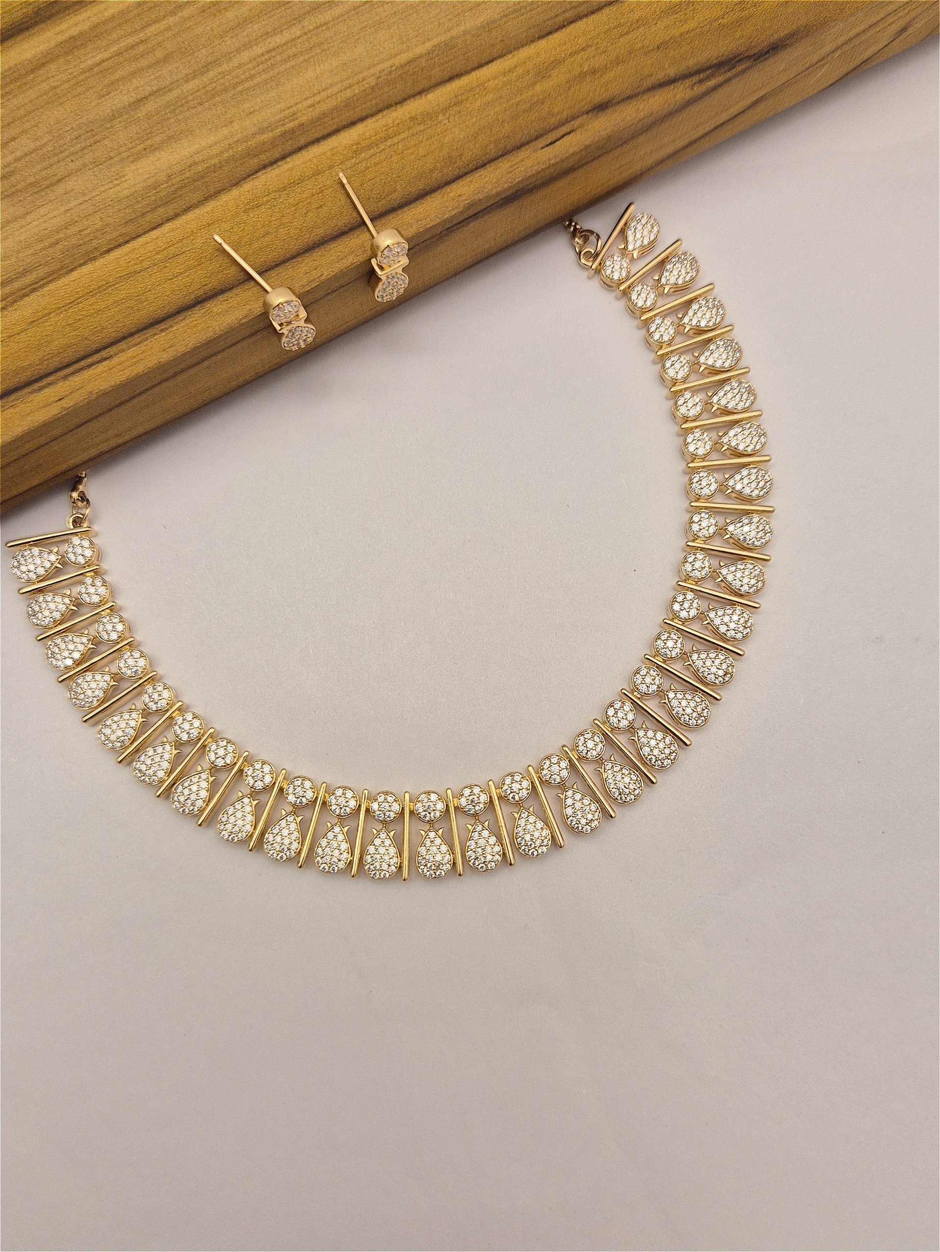 Zircon Necklace NCK-GP-ZC-007