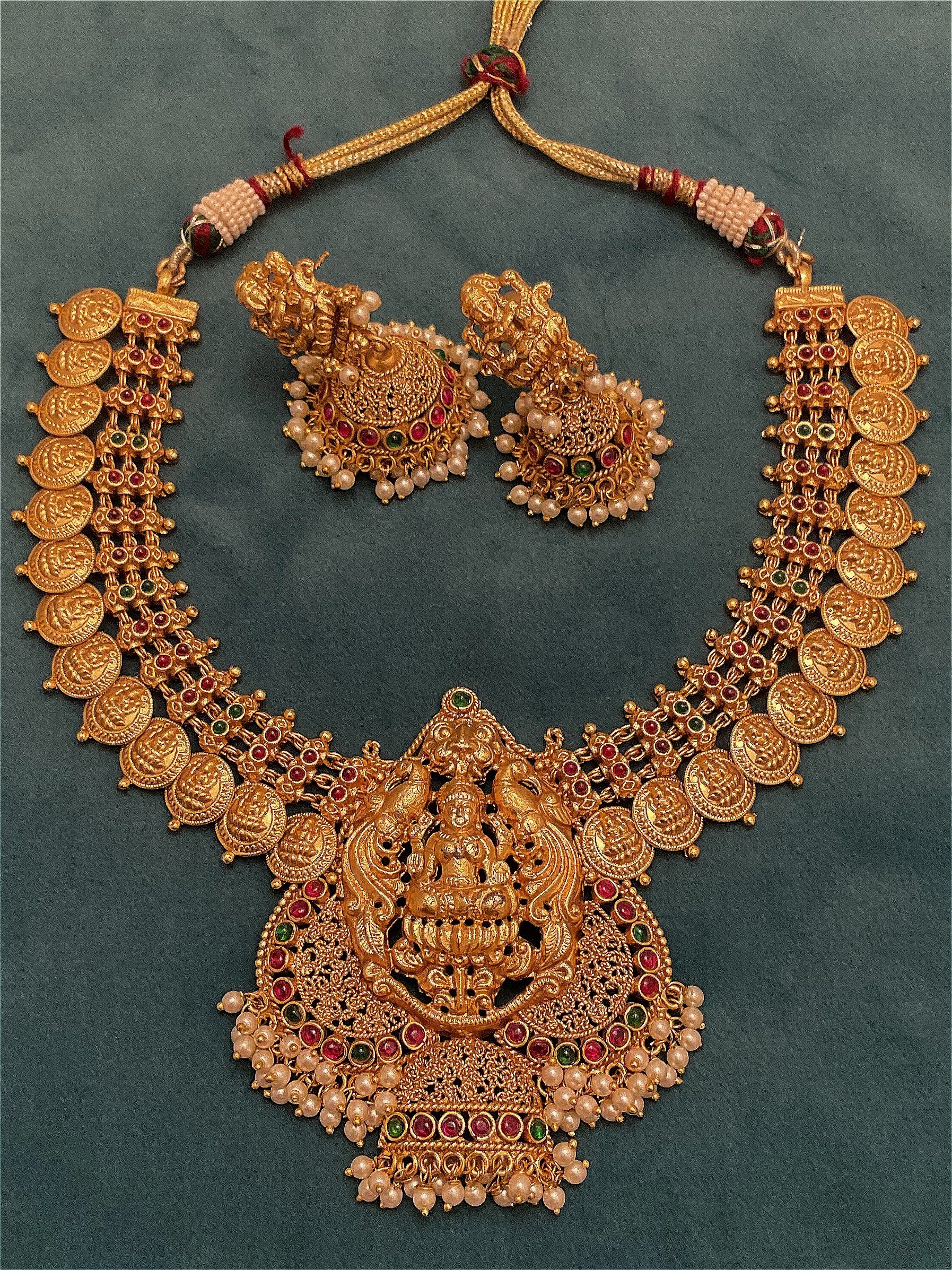 Antique Necklace NKC-AQ-KP-037