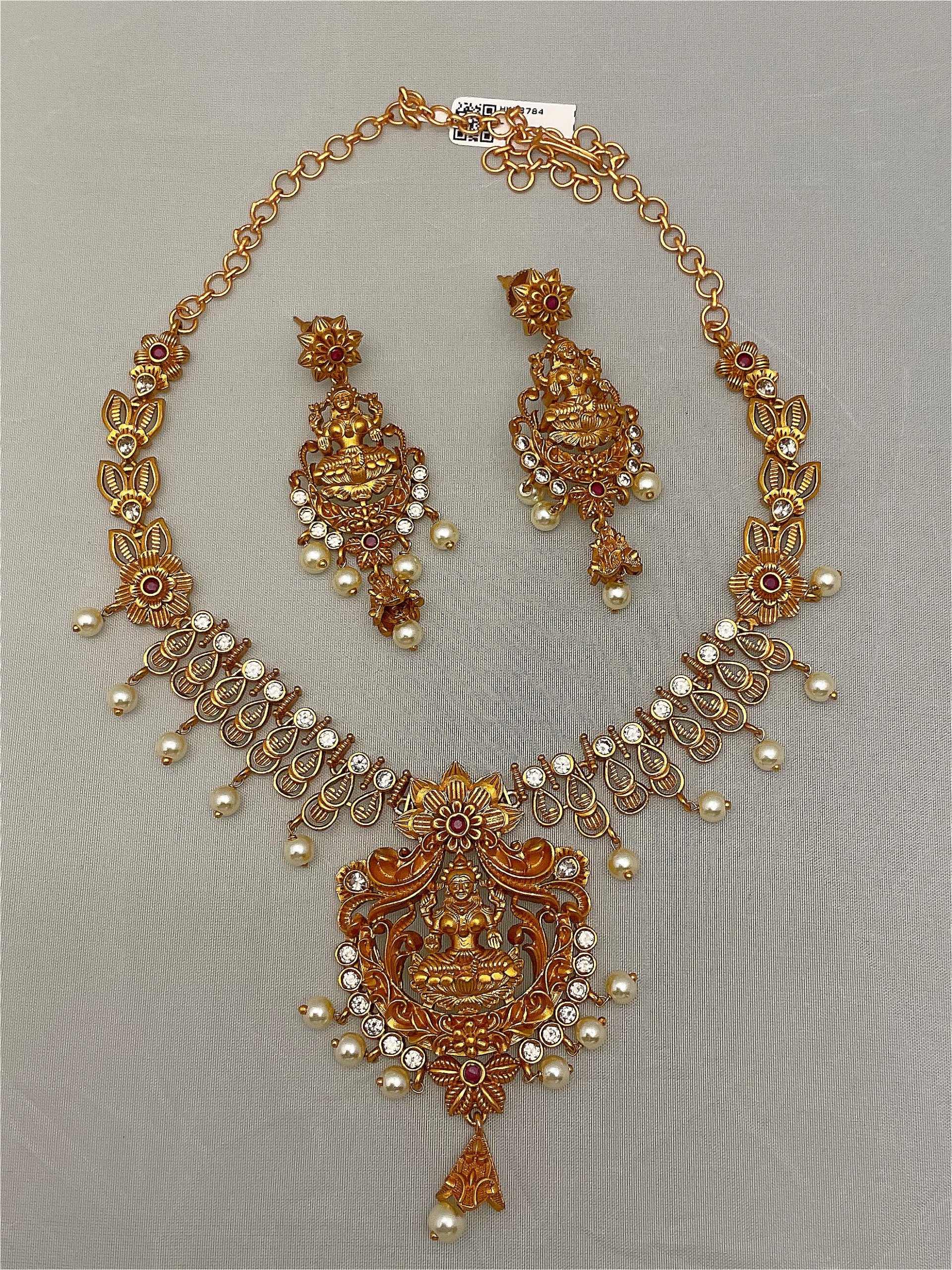 Matte Long Necklace NCL-AQ-KP-007