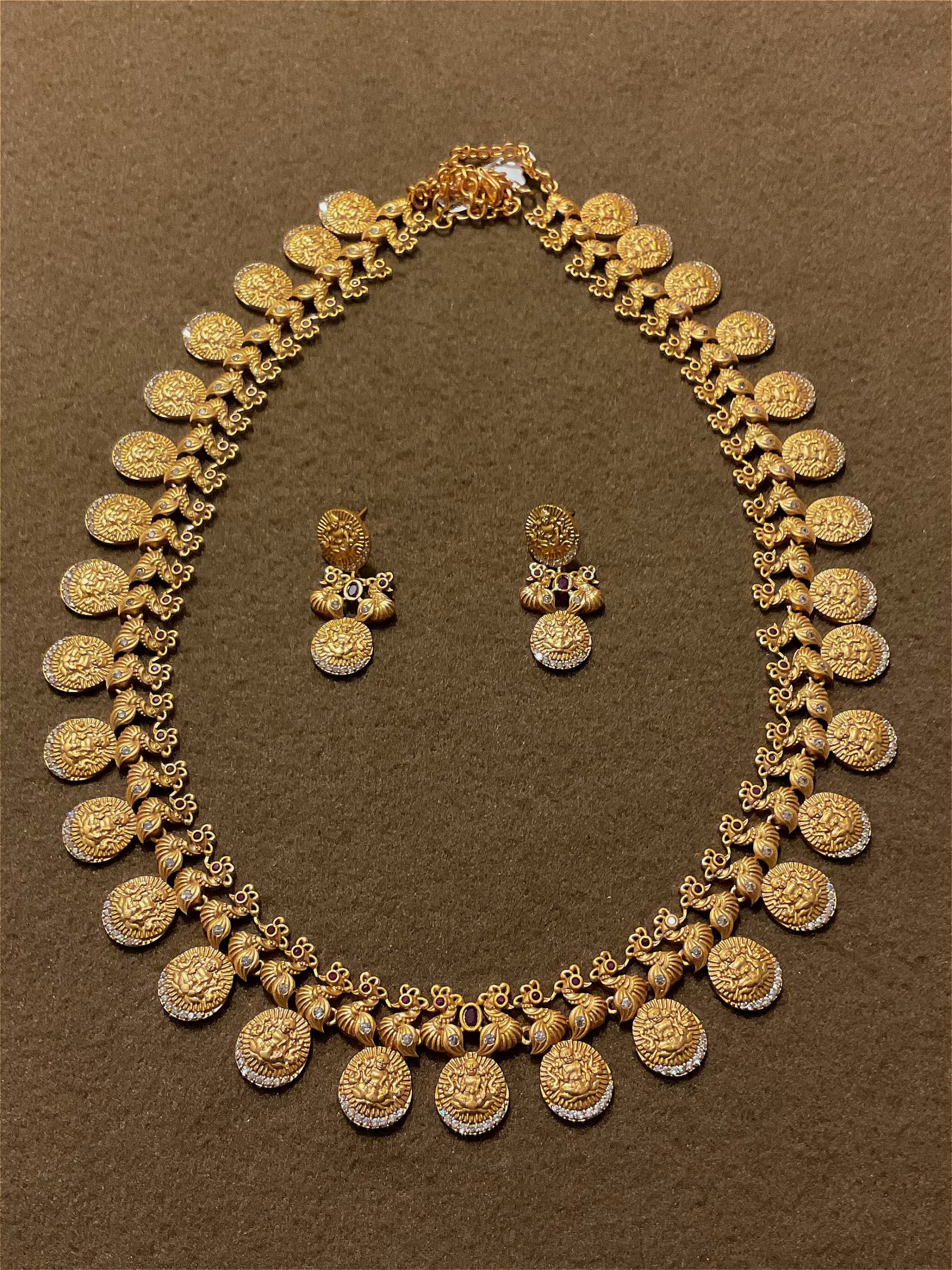 Matte Long Necklace NCL-MT-KP-021