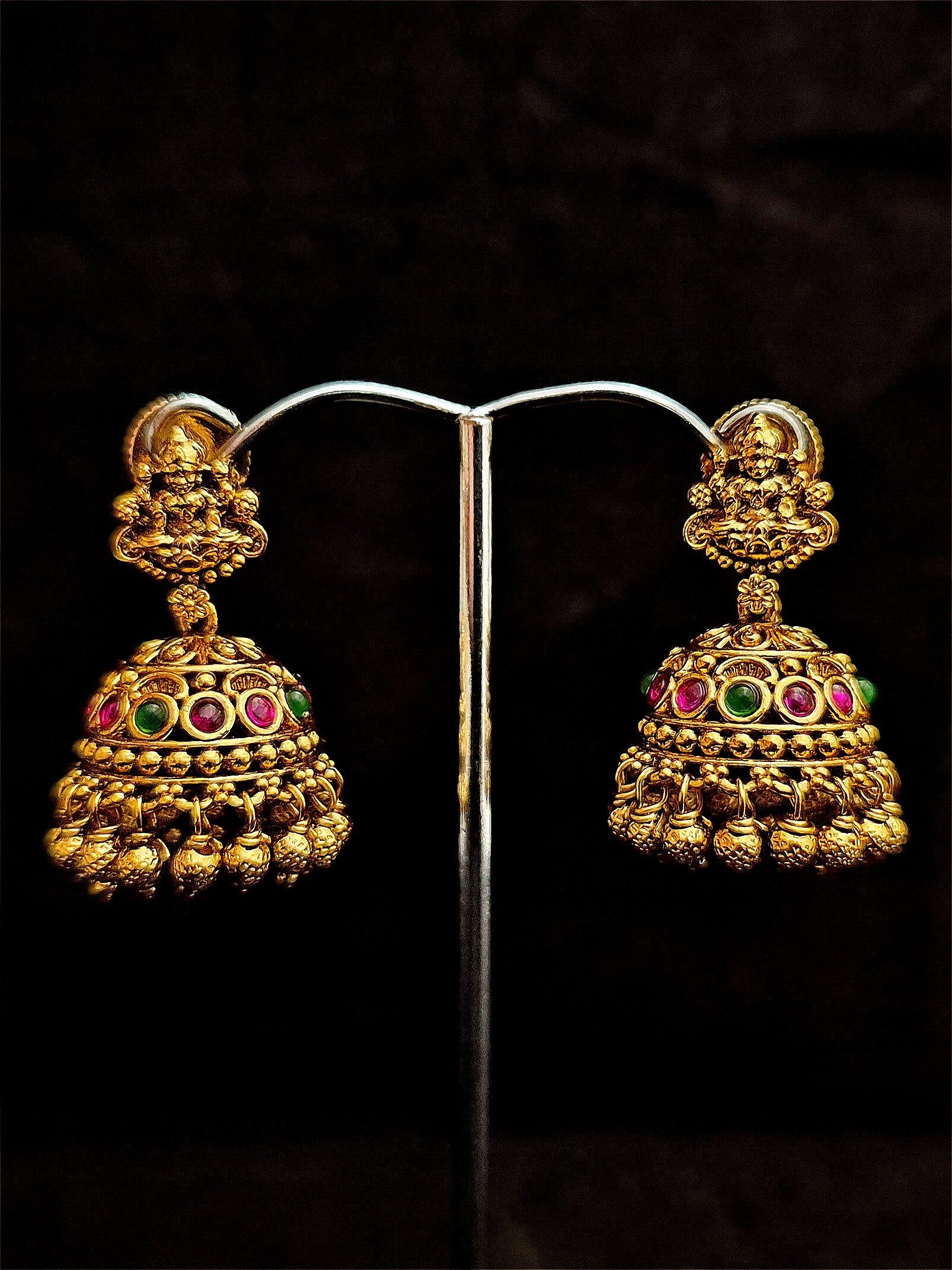 Antique Jhumukas EAR-AQ-KP-015