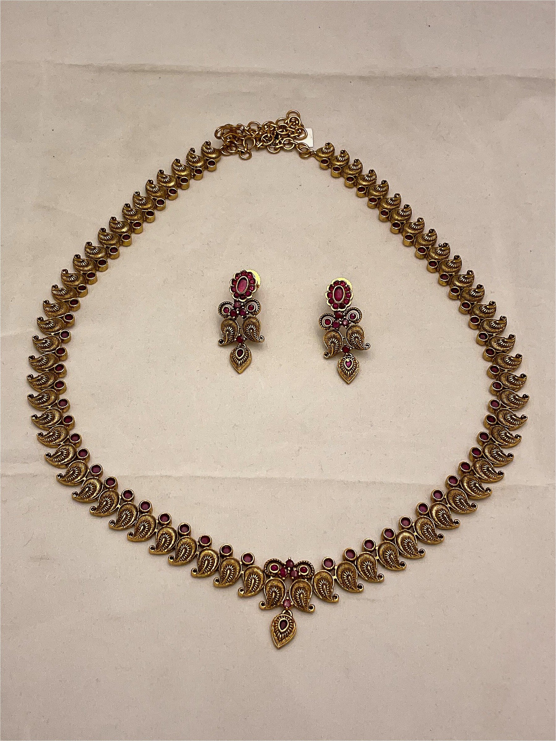 Antique Long Necklace NCL-AQ-KP-033