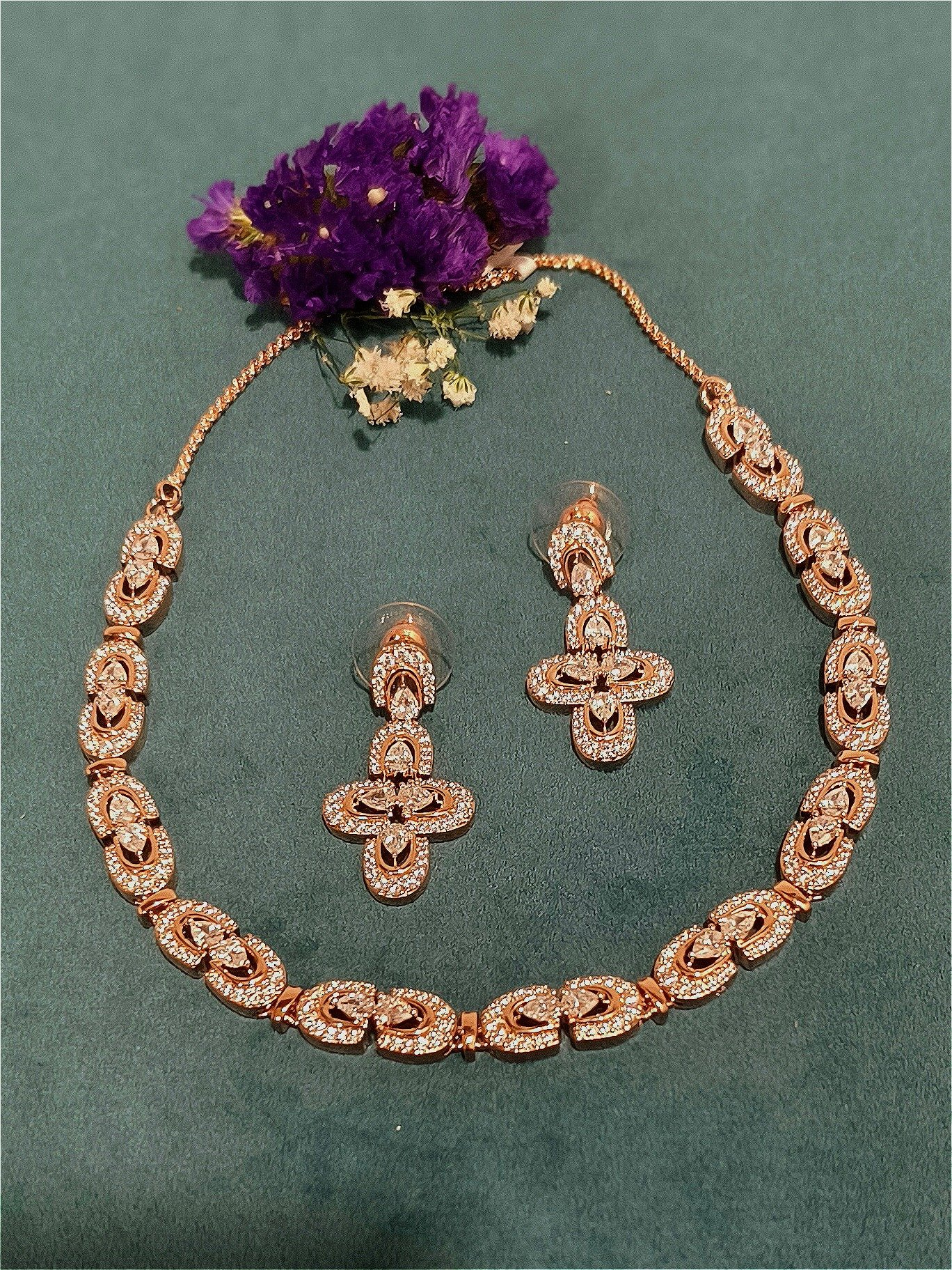 Zircon necklace NCK-RG-ZC-003