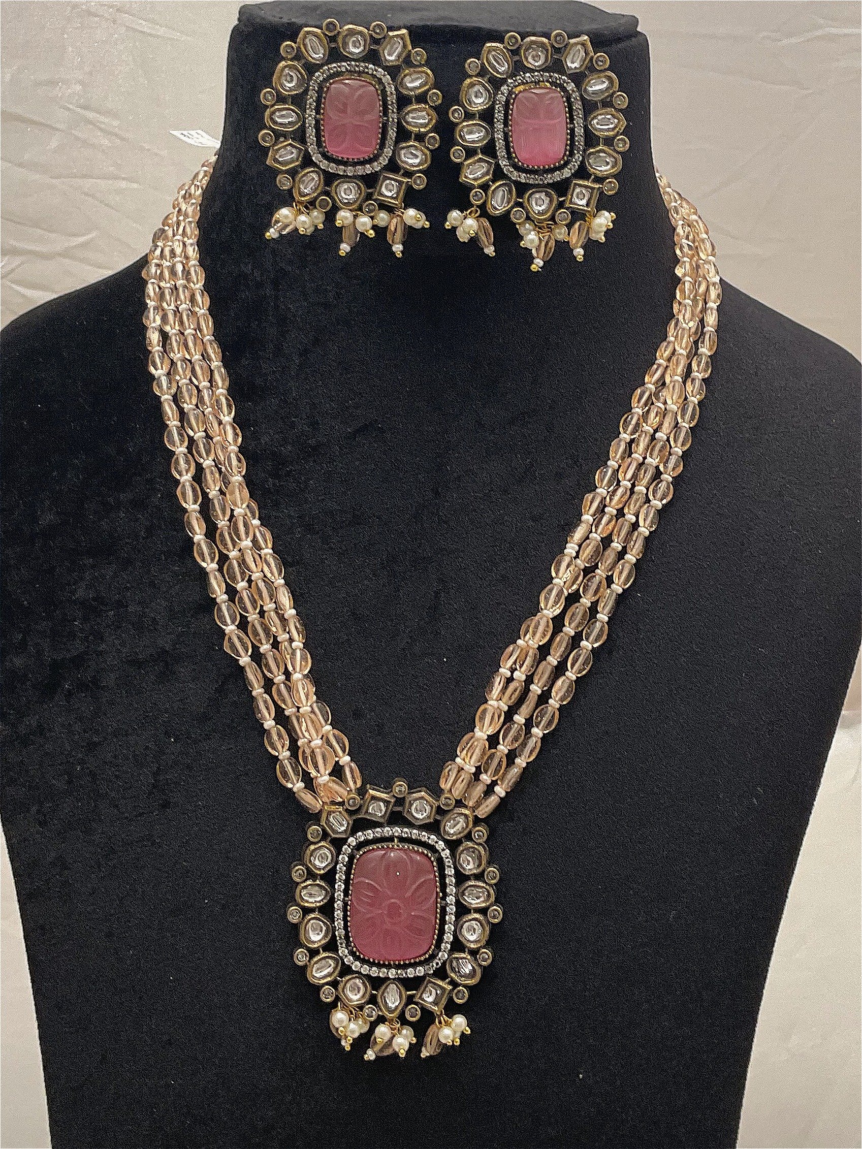 Victorian necklace NKL-VT-BD-015