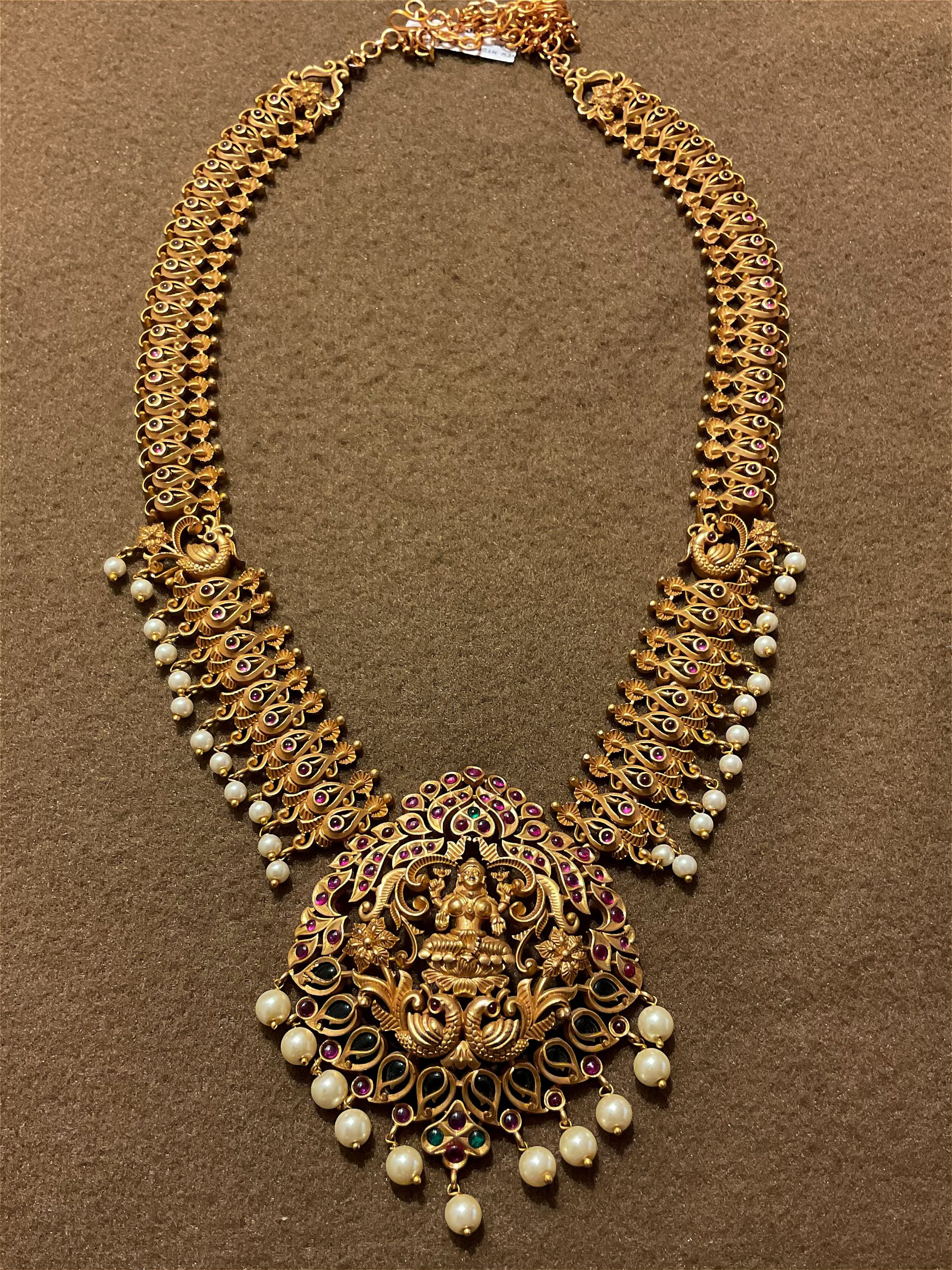 Matte Long Necklace NCL-MT-KP-019