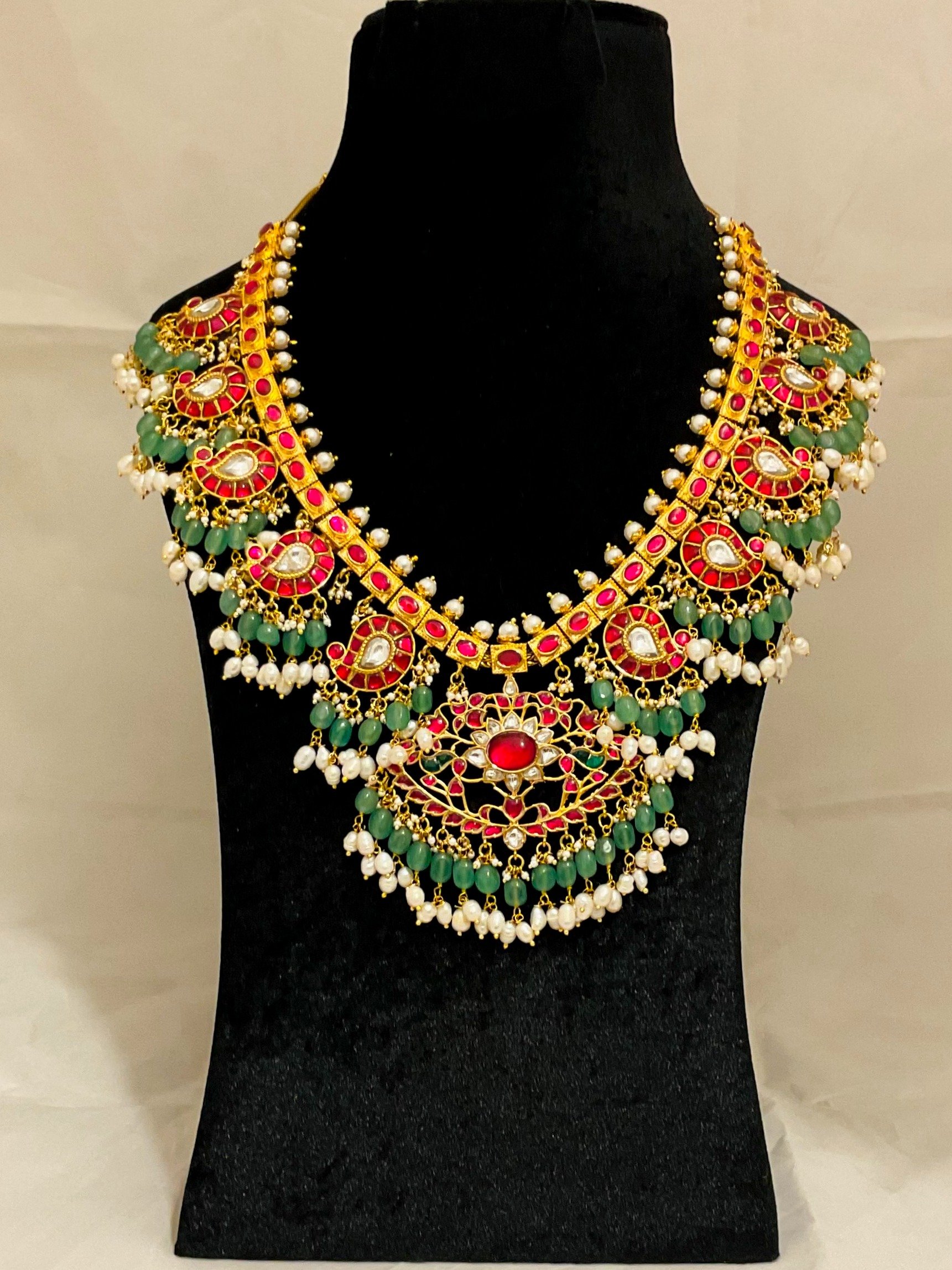 Kundan Necklace NCK-GP-KD-018