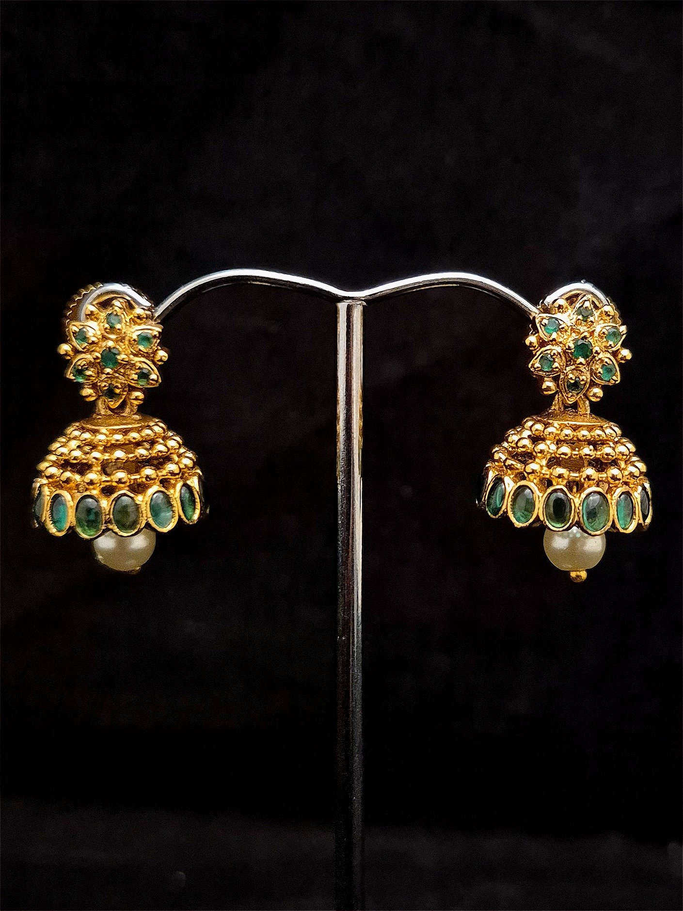 Antique Jhumukas EAR-AQ-KP-024