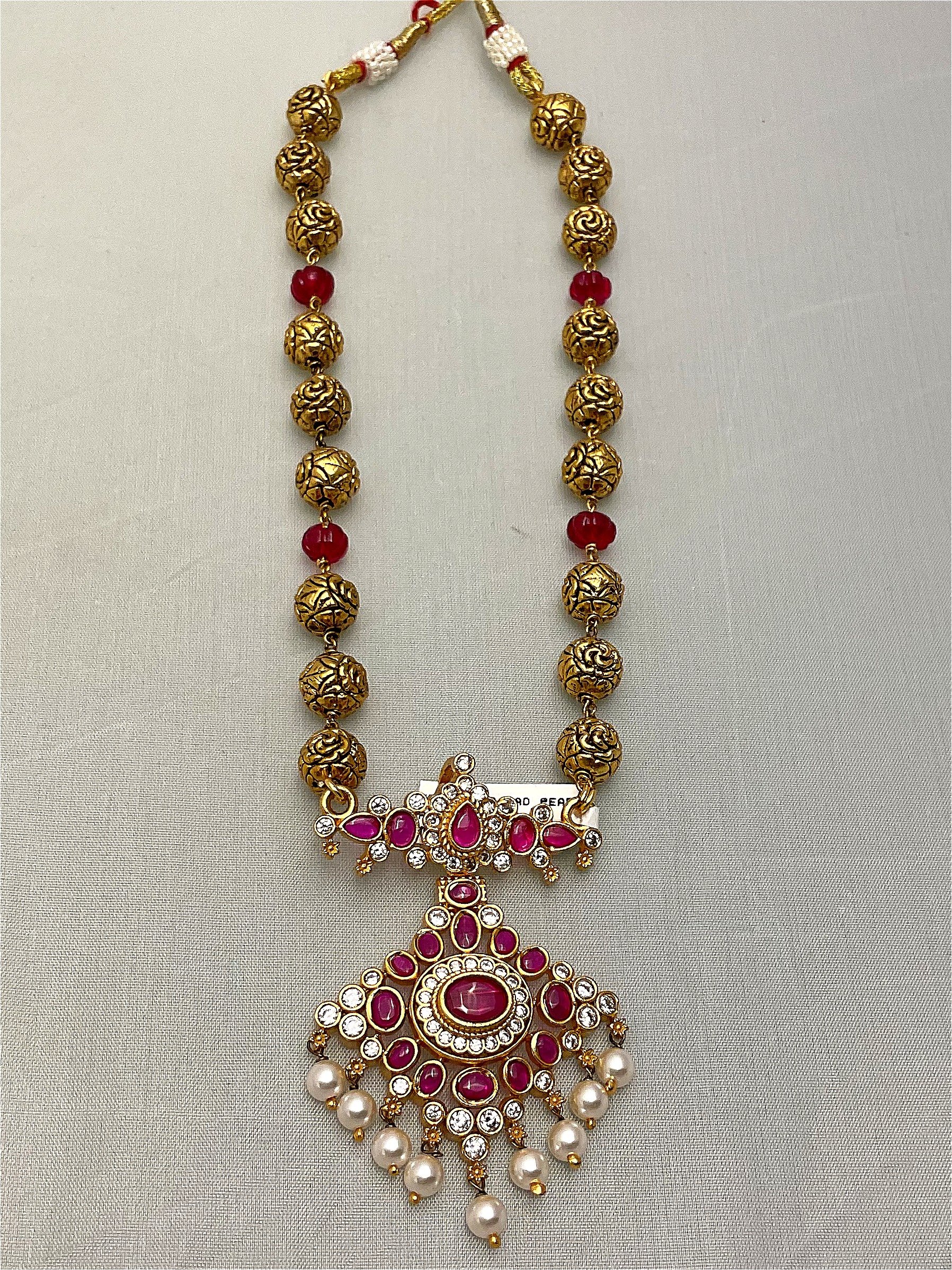 Antique Silver Necklace SGC-KP-016