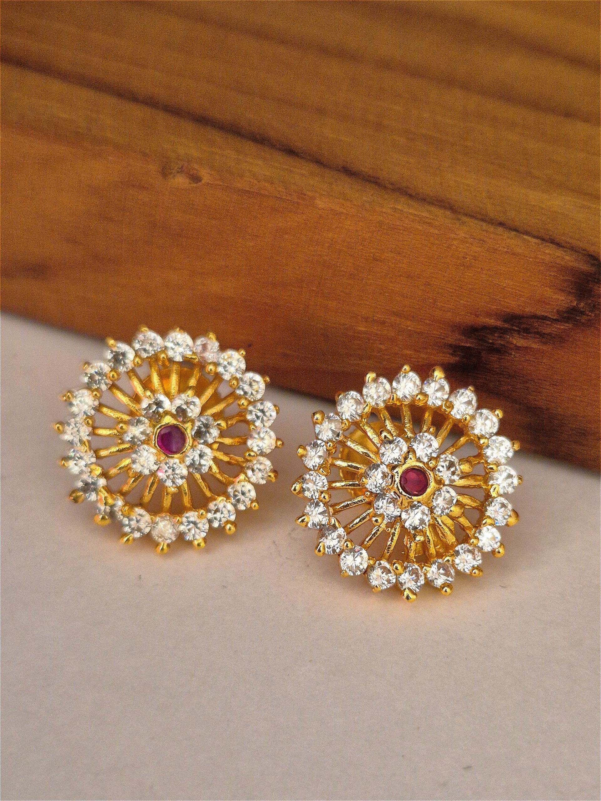 Silver Earring SRE-GP-049