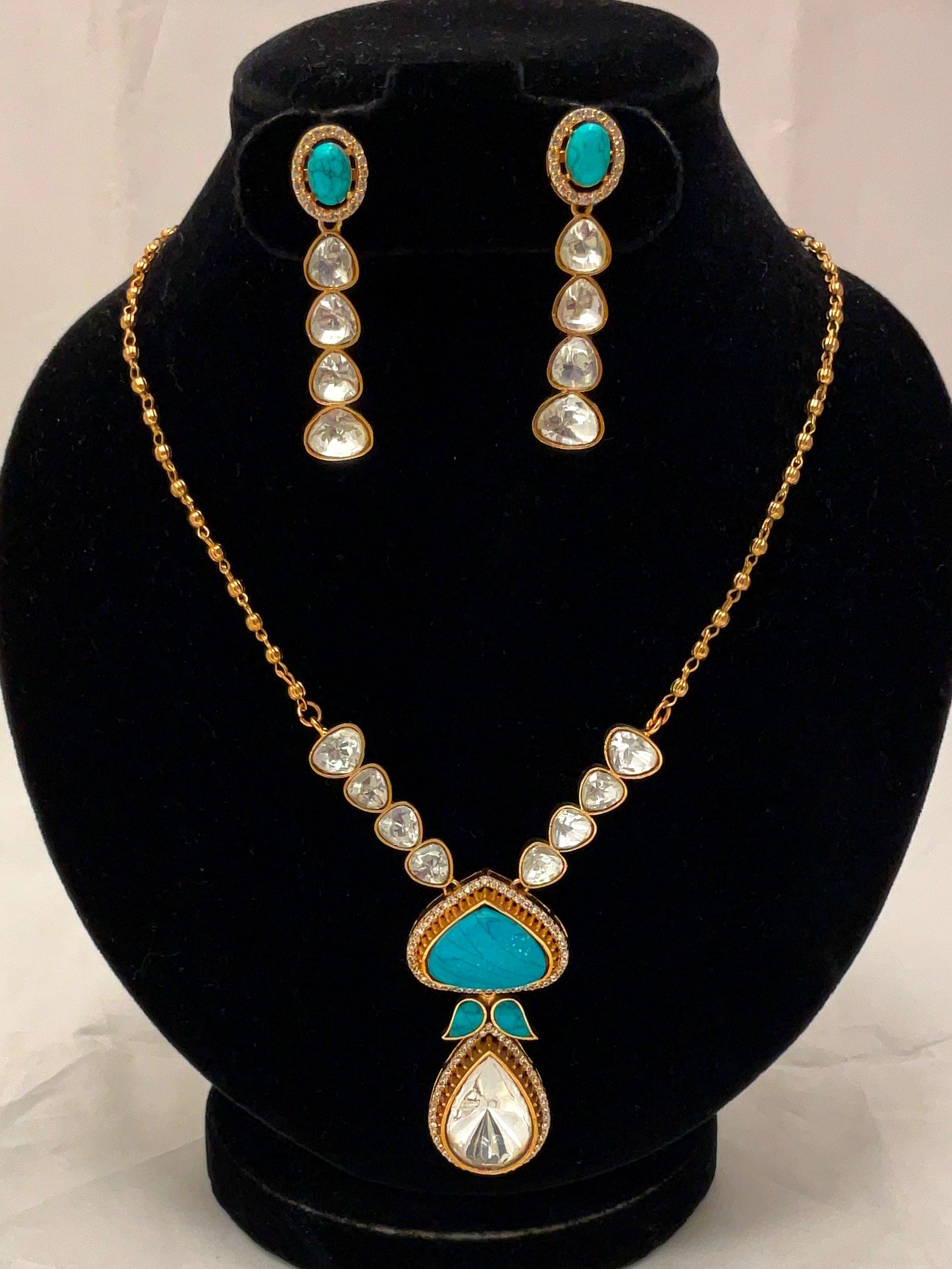 Kundan Necklace NCK-GP-KD-015