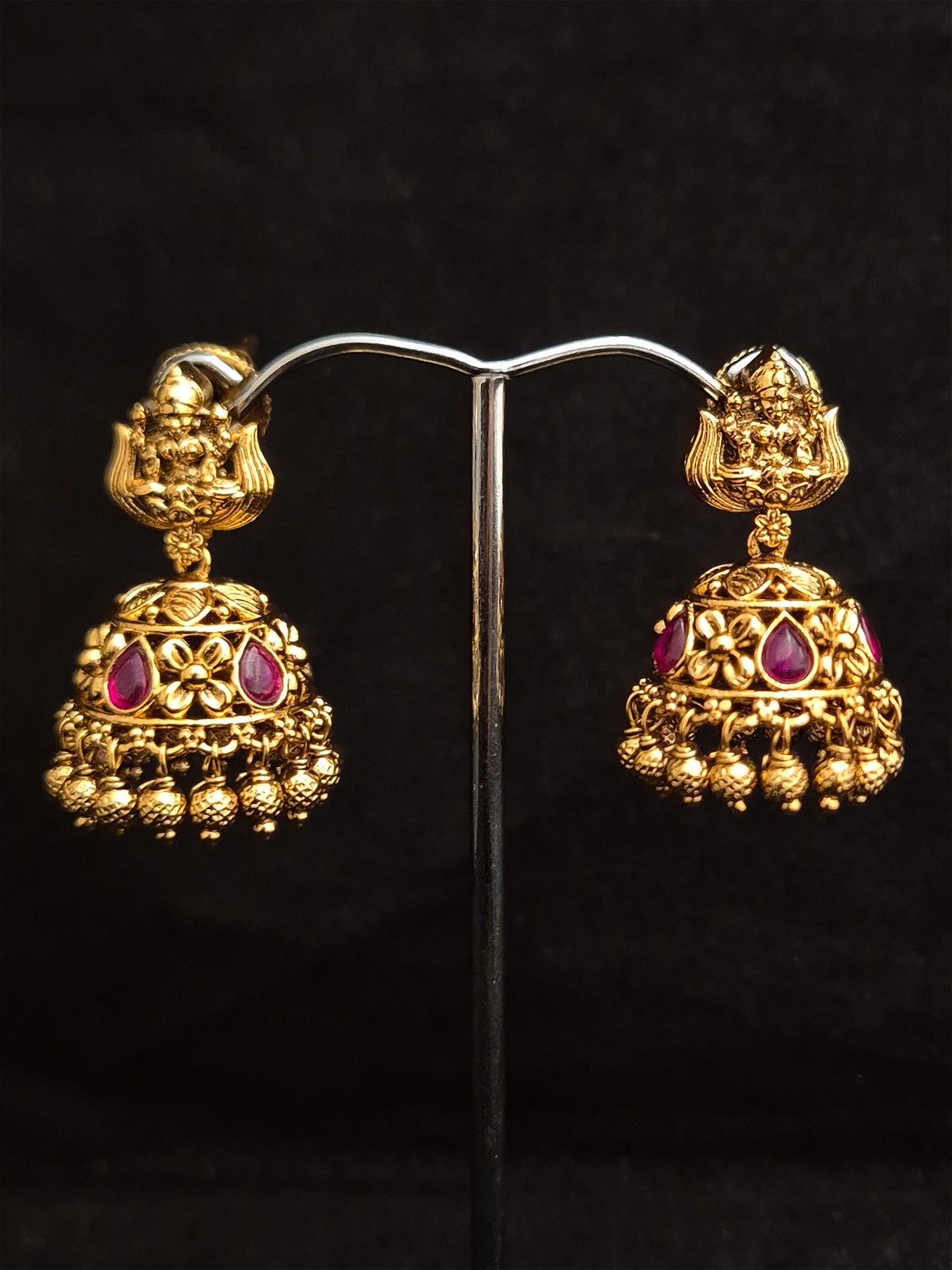Antique Jhumukas EAR-AQ-KP-009