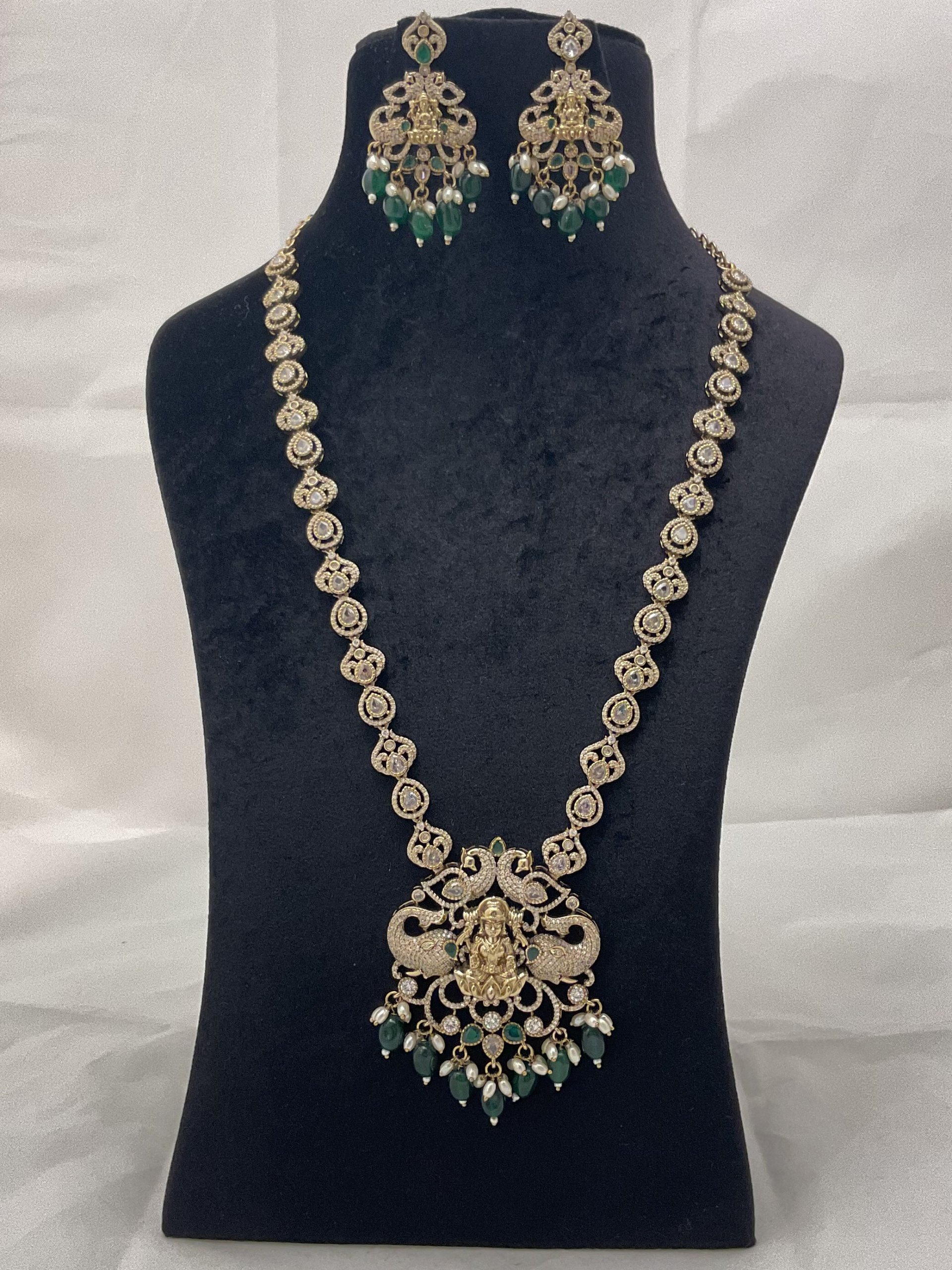Kundan long necklace -0243