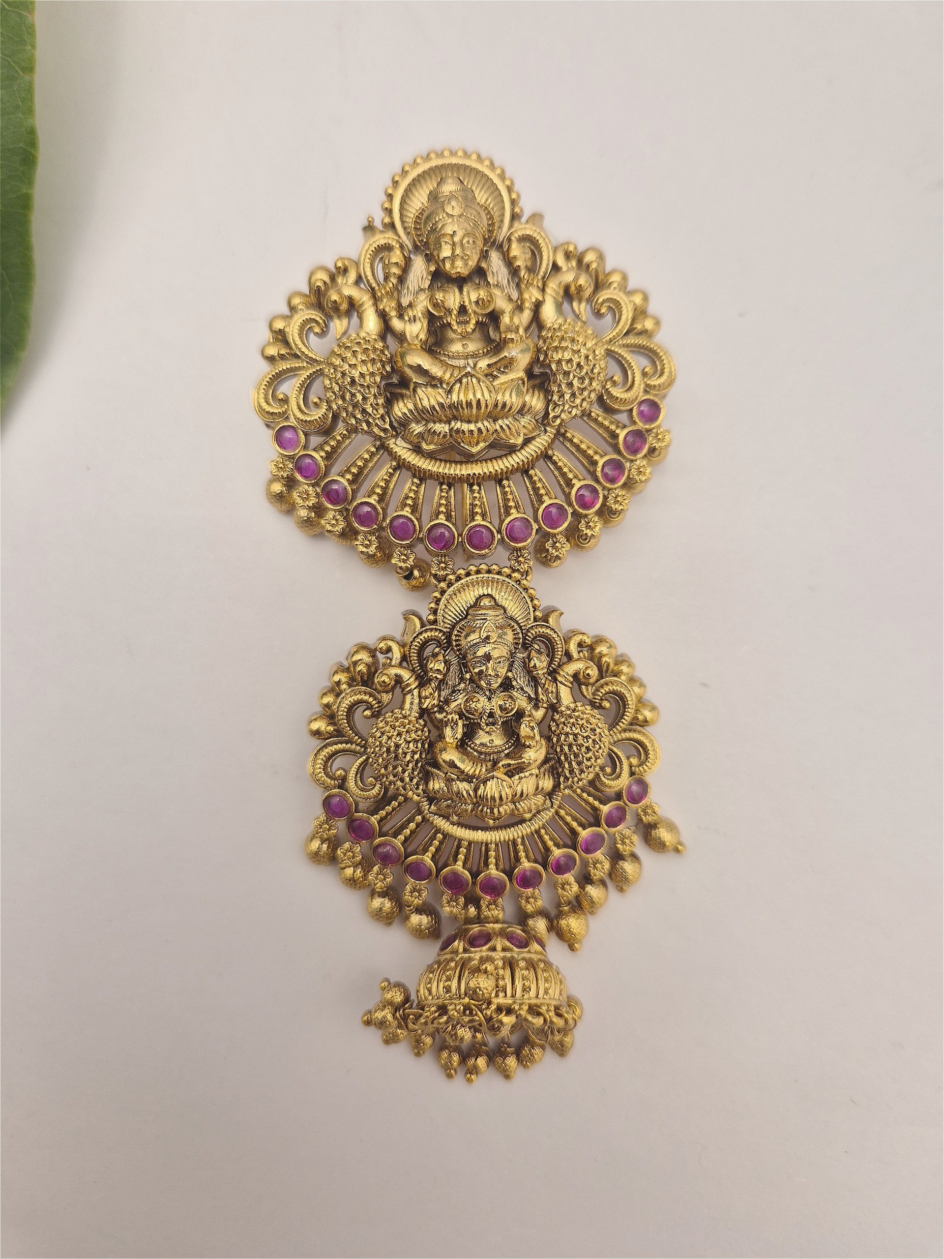 Antique Hair Brooch AHB-AQ-017