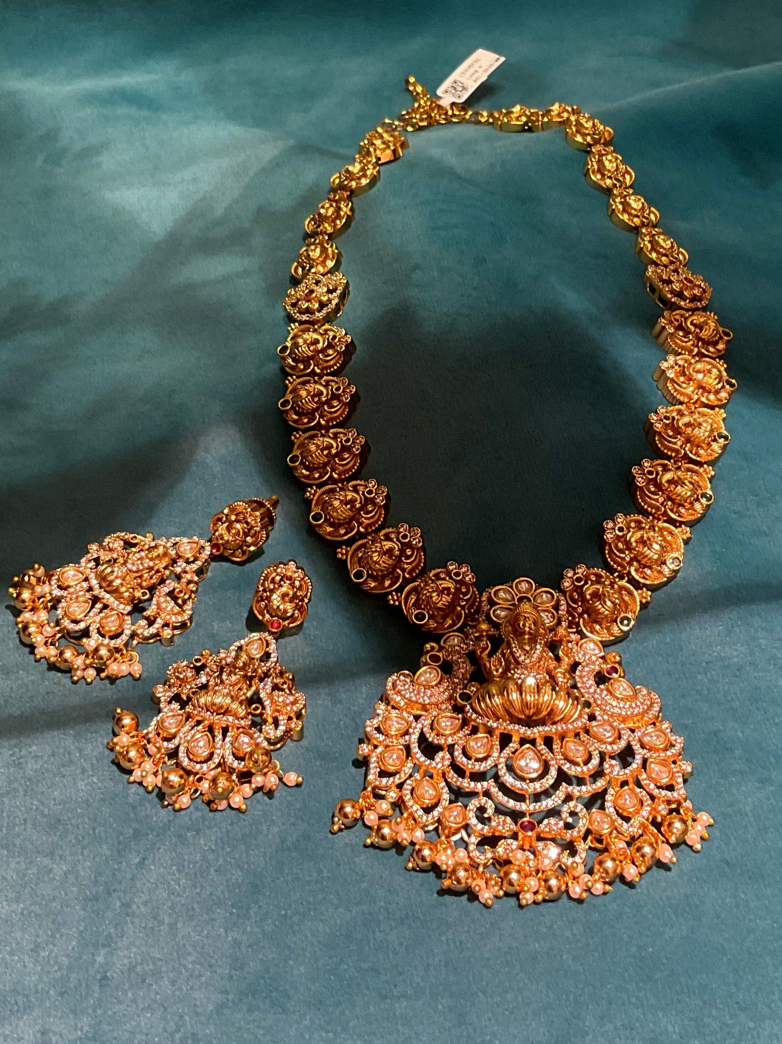 Matte long Necklace NCL-AQ-KP-005