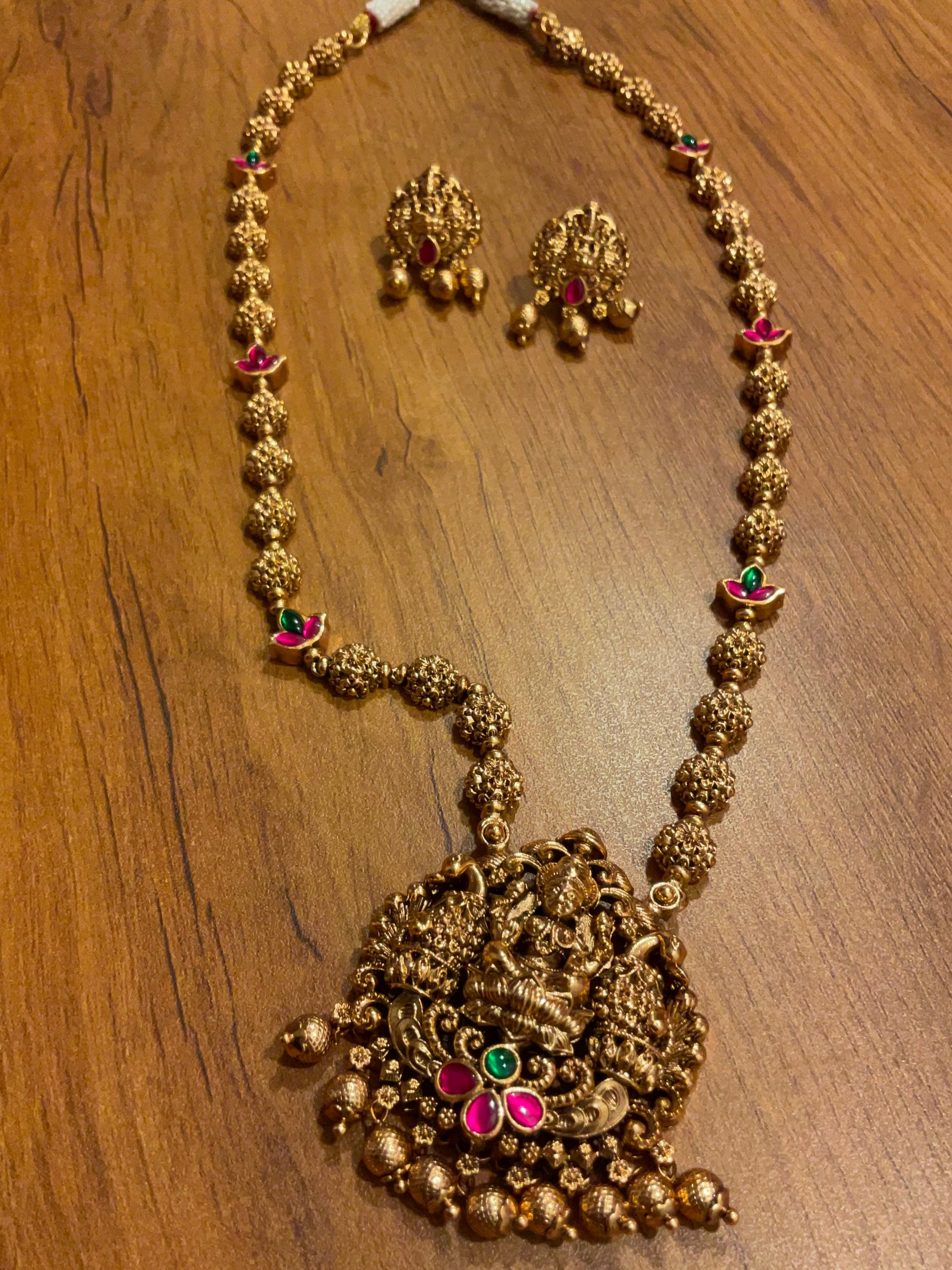 Antique Long Necklace NCL-AQ-KP-019