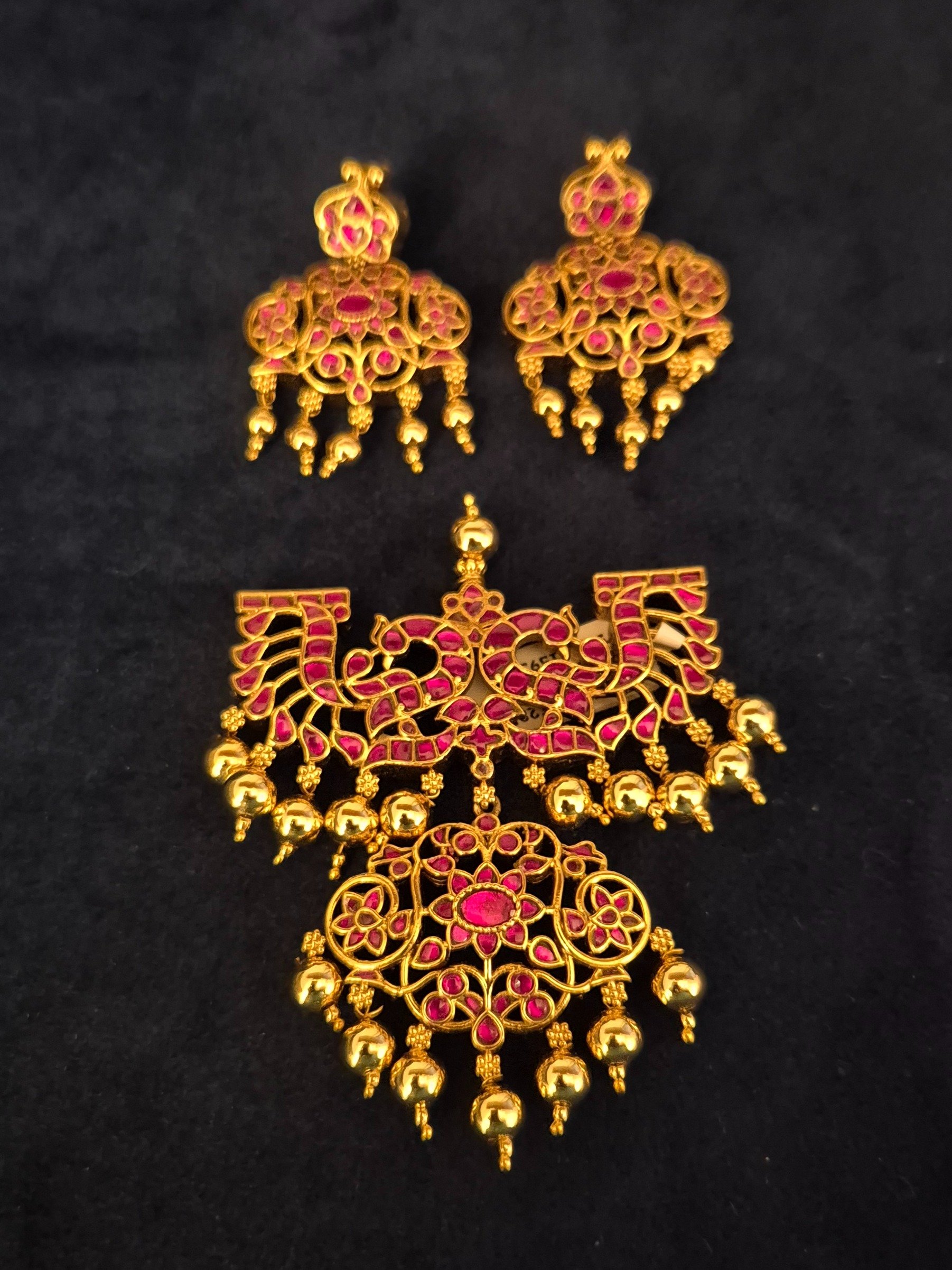 Jadau kundan Pendant JDP-KD-002