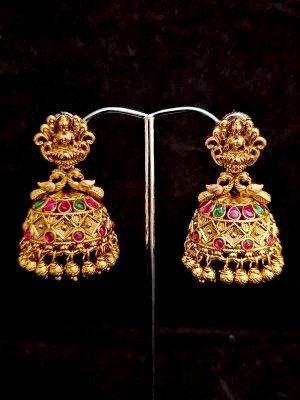 Antique Jhumukas EAR-AQ-KP-005