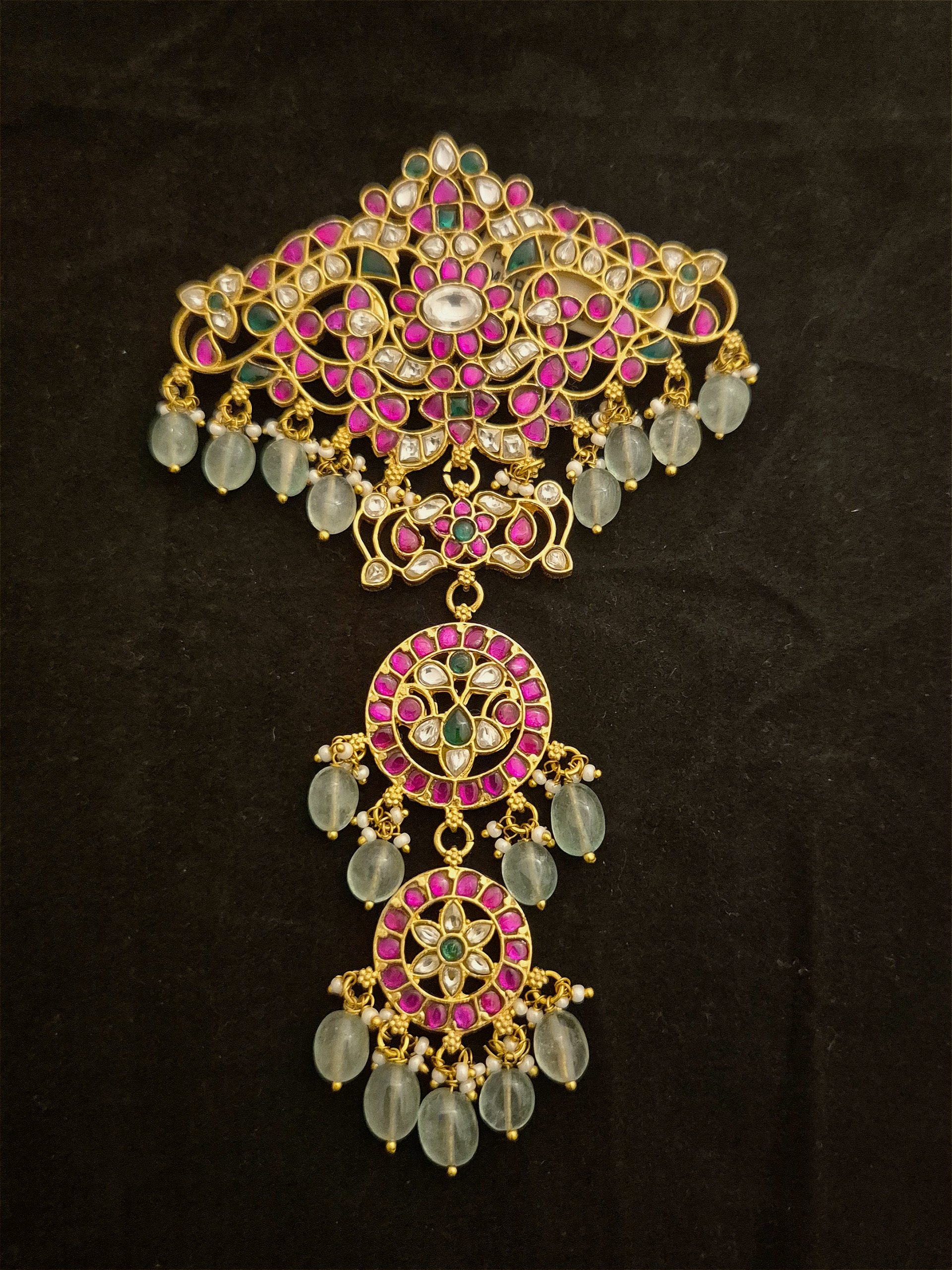 Jadau kundan Pendant JDP-KD-0016